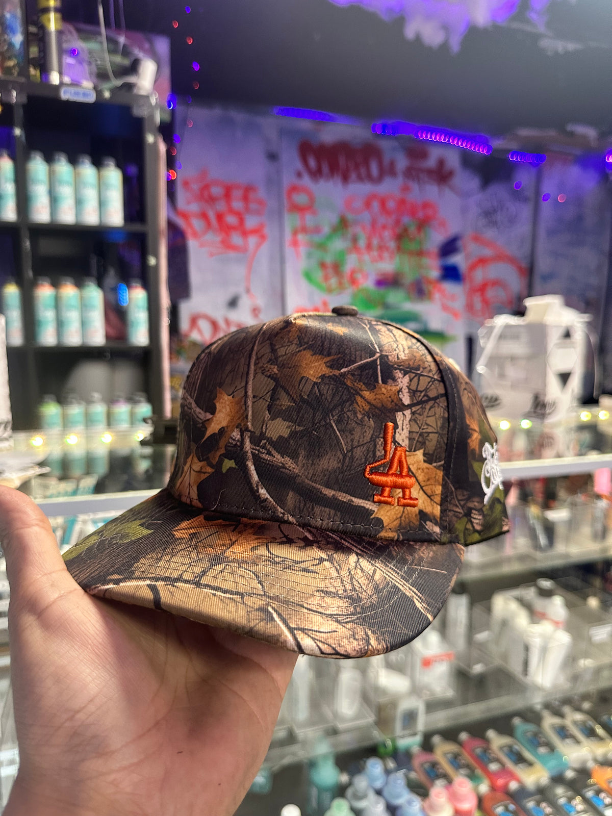 FOREST CAMO LA SNAPBACK