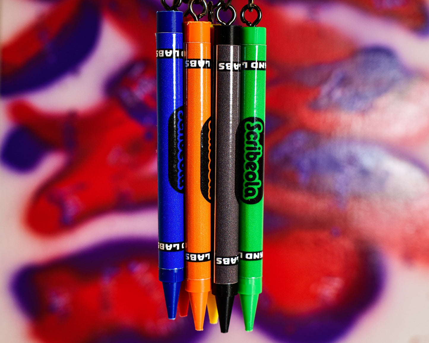 Crayon key chain scribe