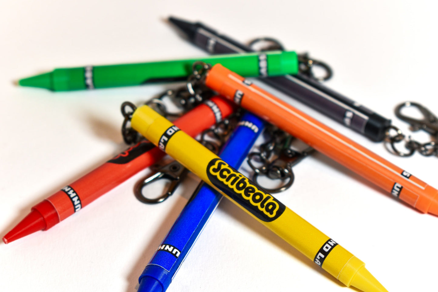 Crayon key chain scribe