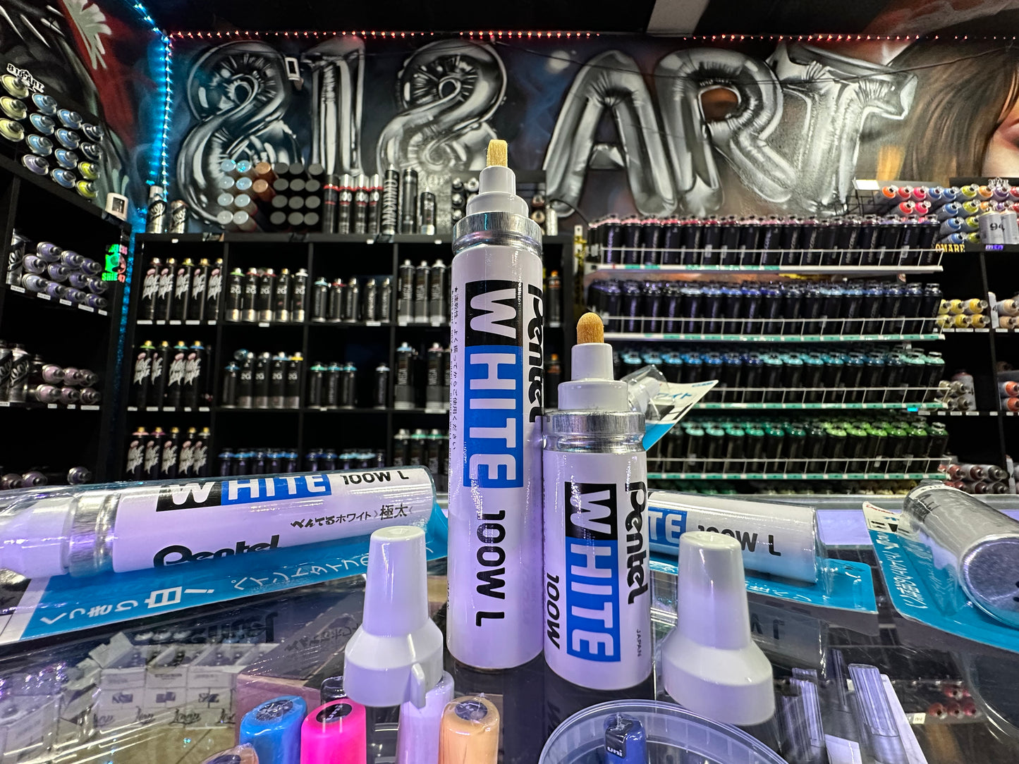 Pentel White Jumbo 100W-L