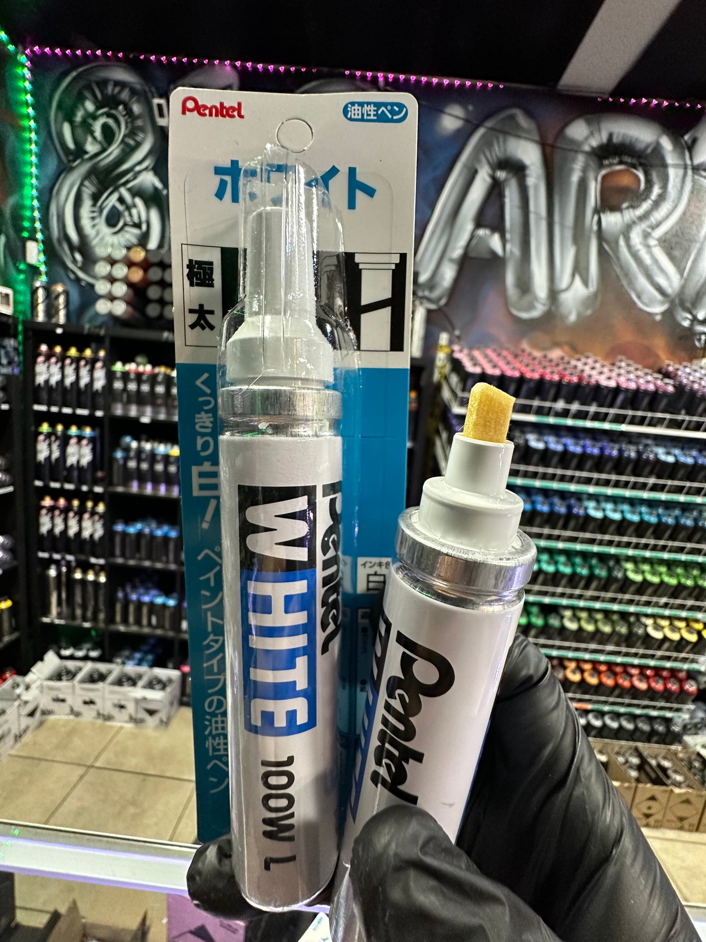 Pentel White Jumbo 100W-L