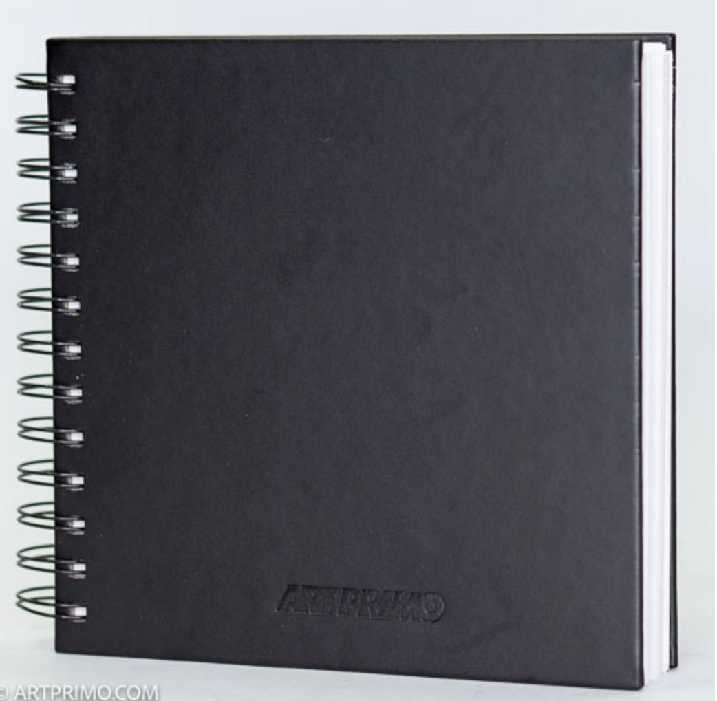Art Primo Spiral Bound Blackbook 7x7