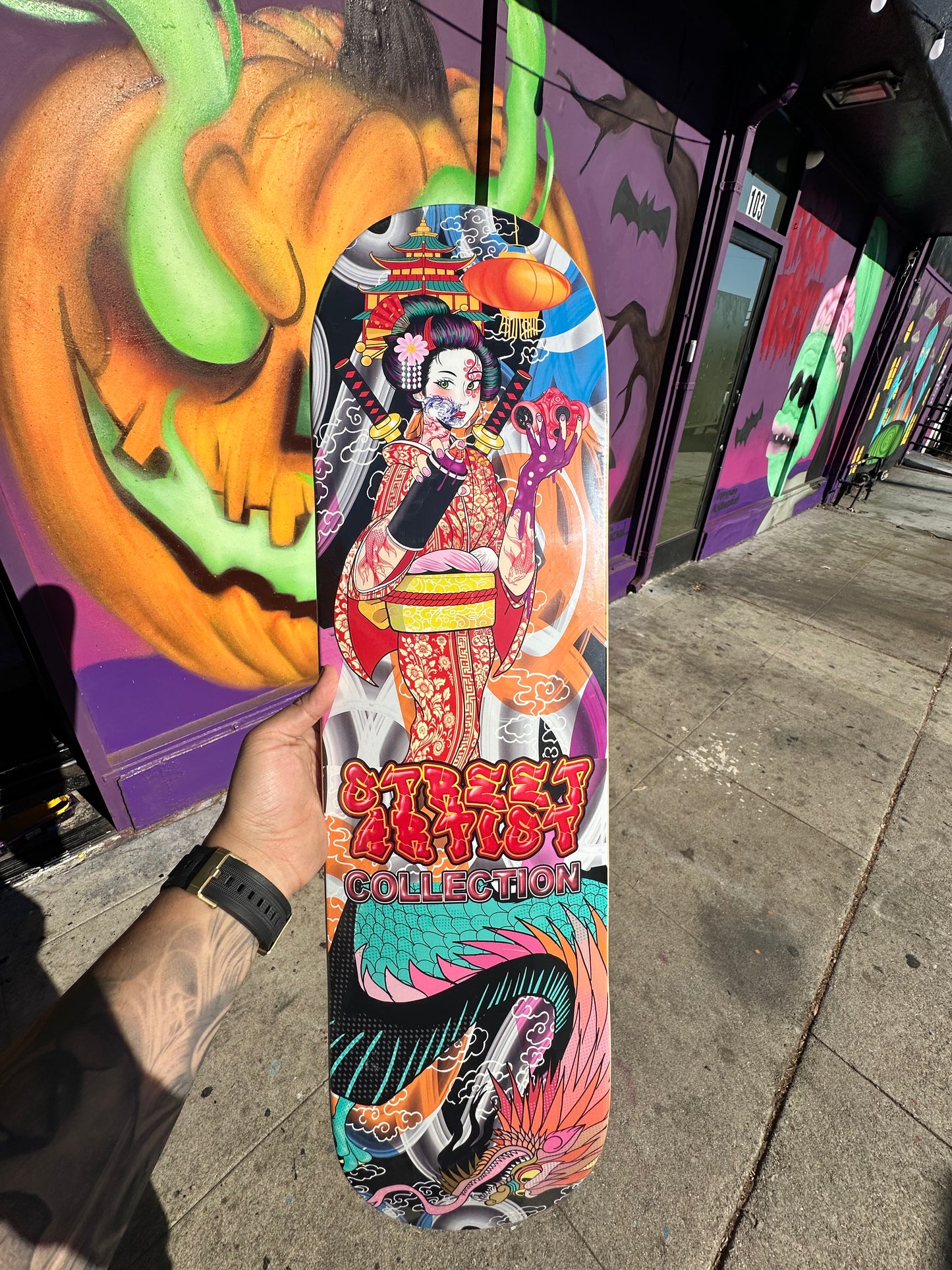 STREET ARTIST COLLECTION SKATE board