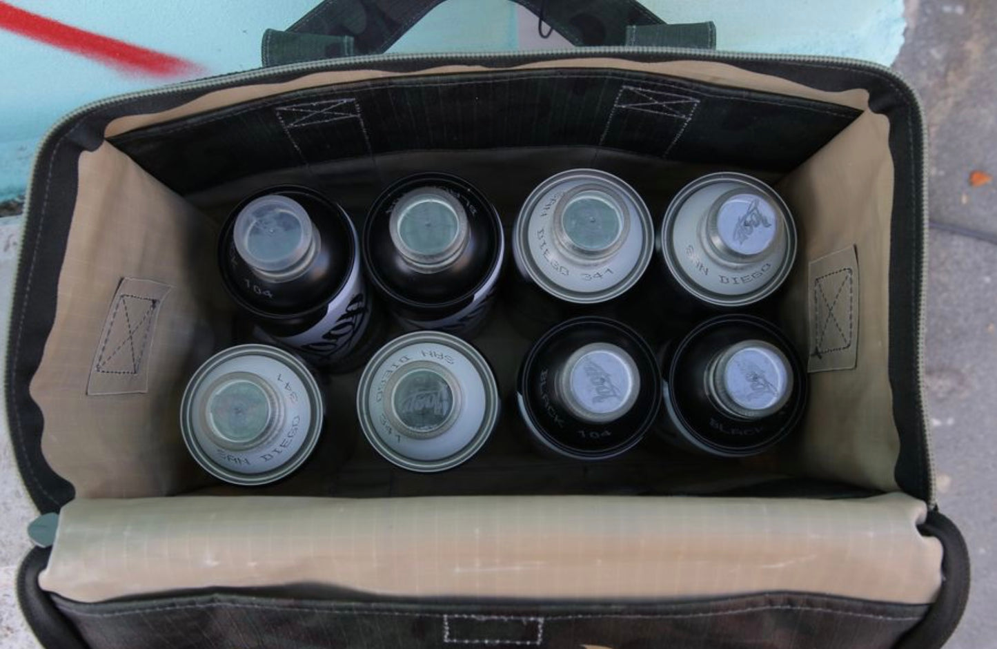 8 Pack Loop Shoulder Bag Camouflage