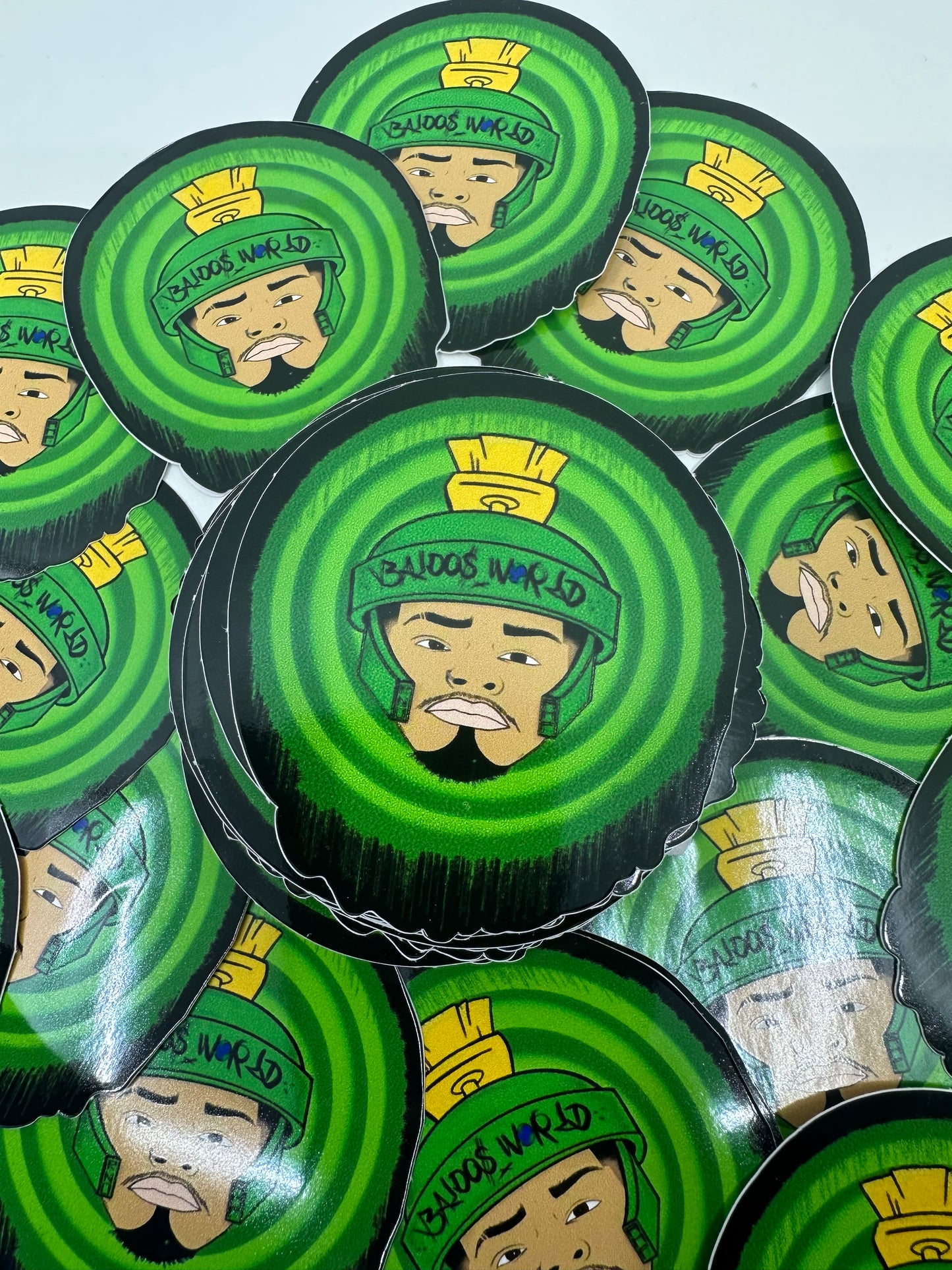 Die cut stickers