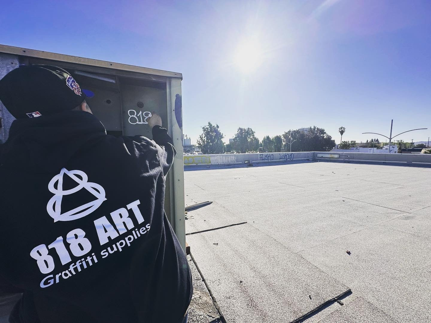 NEW 818 ART LOGO HOODIES