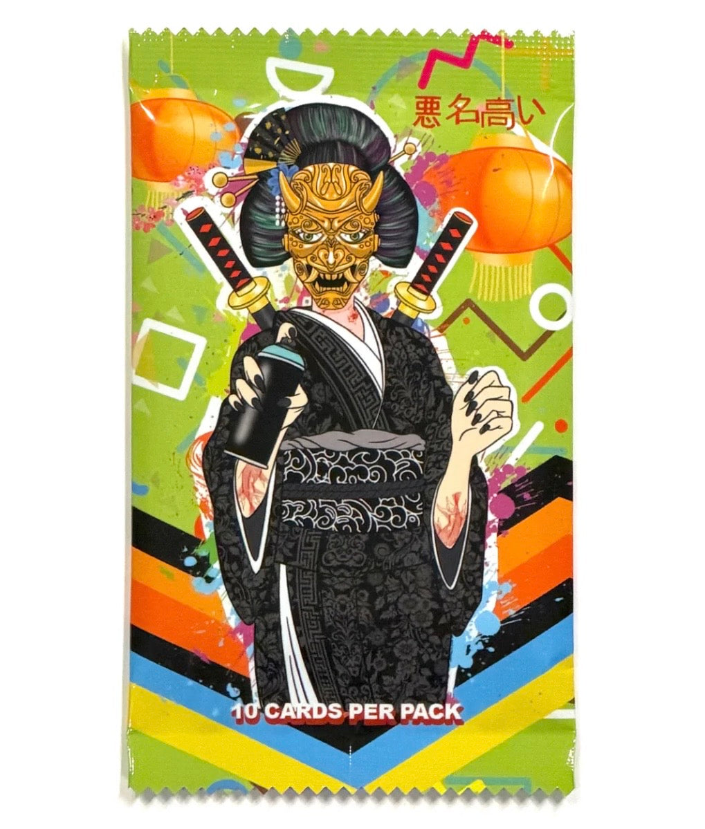 Street Artist Collection Trading Cards - DROP 2 (1 pack of 10 cards)