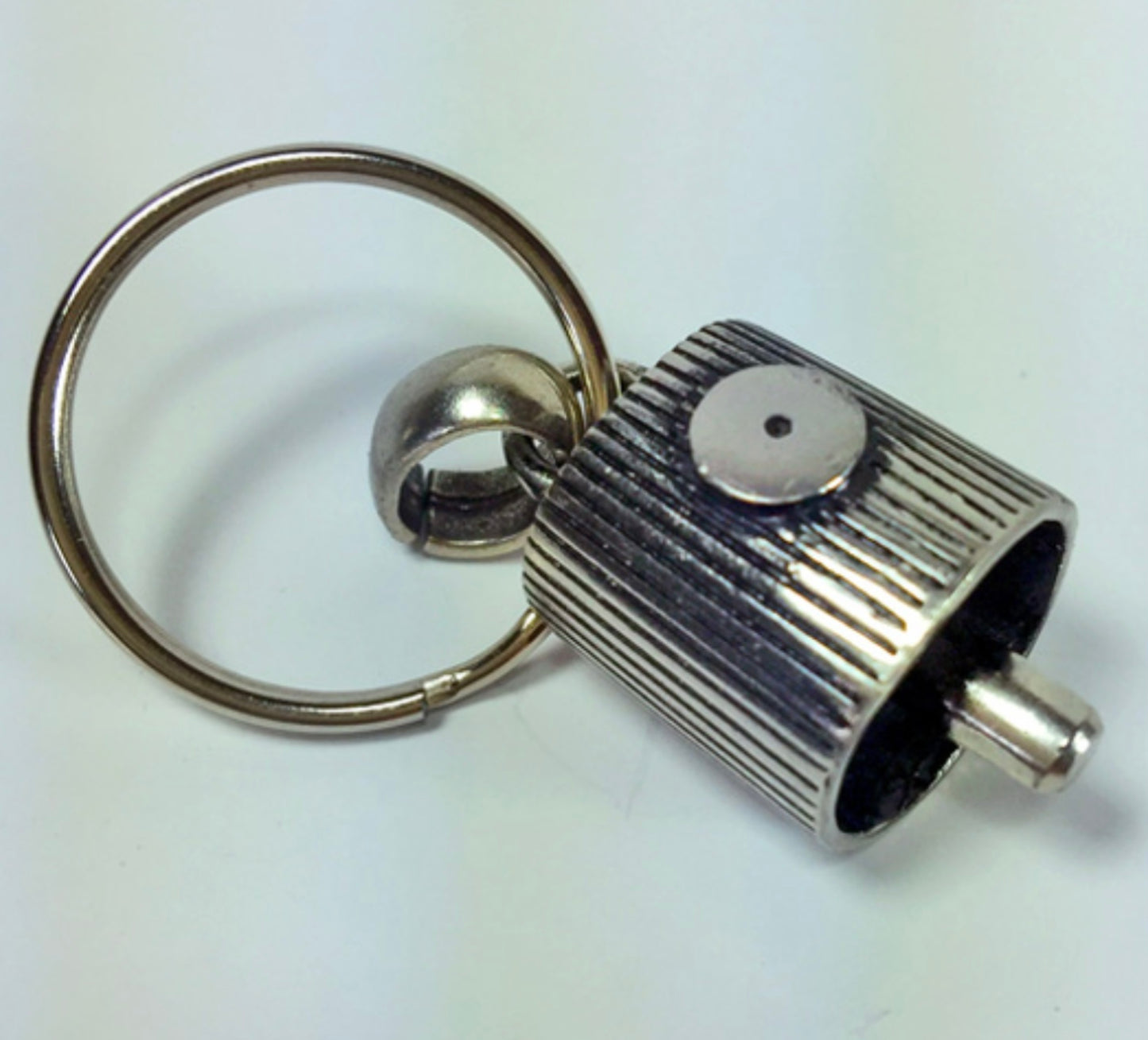 pewter nozzle key chain