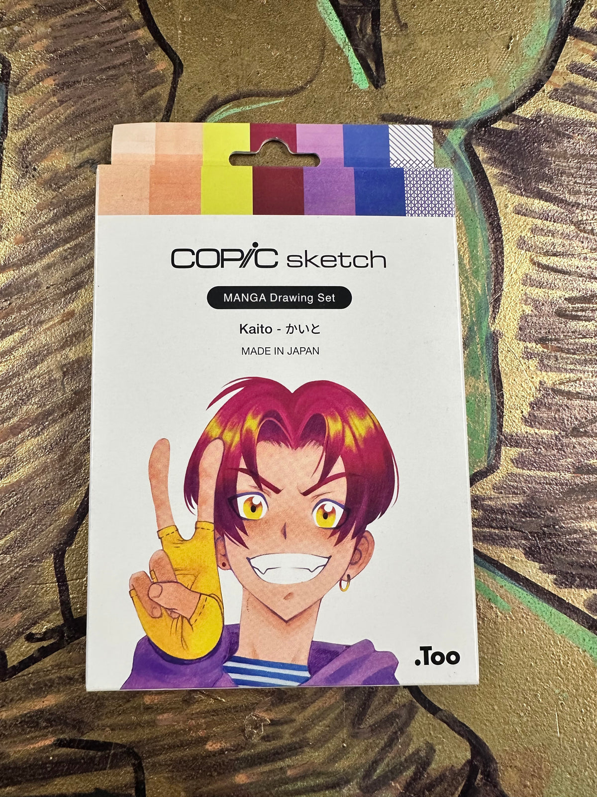 COPIC SKETCH – MANGA DRAWING SET: KAITO