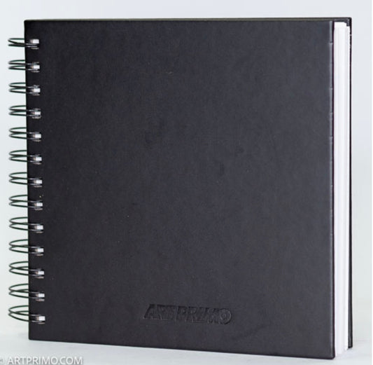 Art Primo Spiral Bound Blackbook 7x7