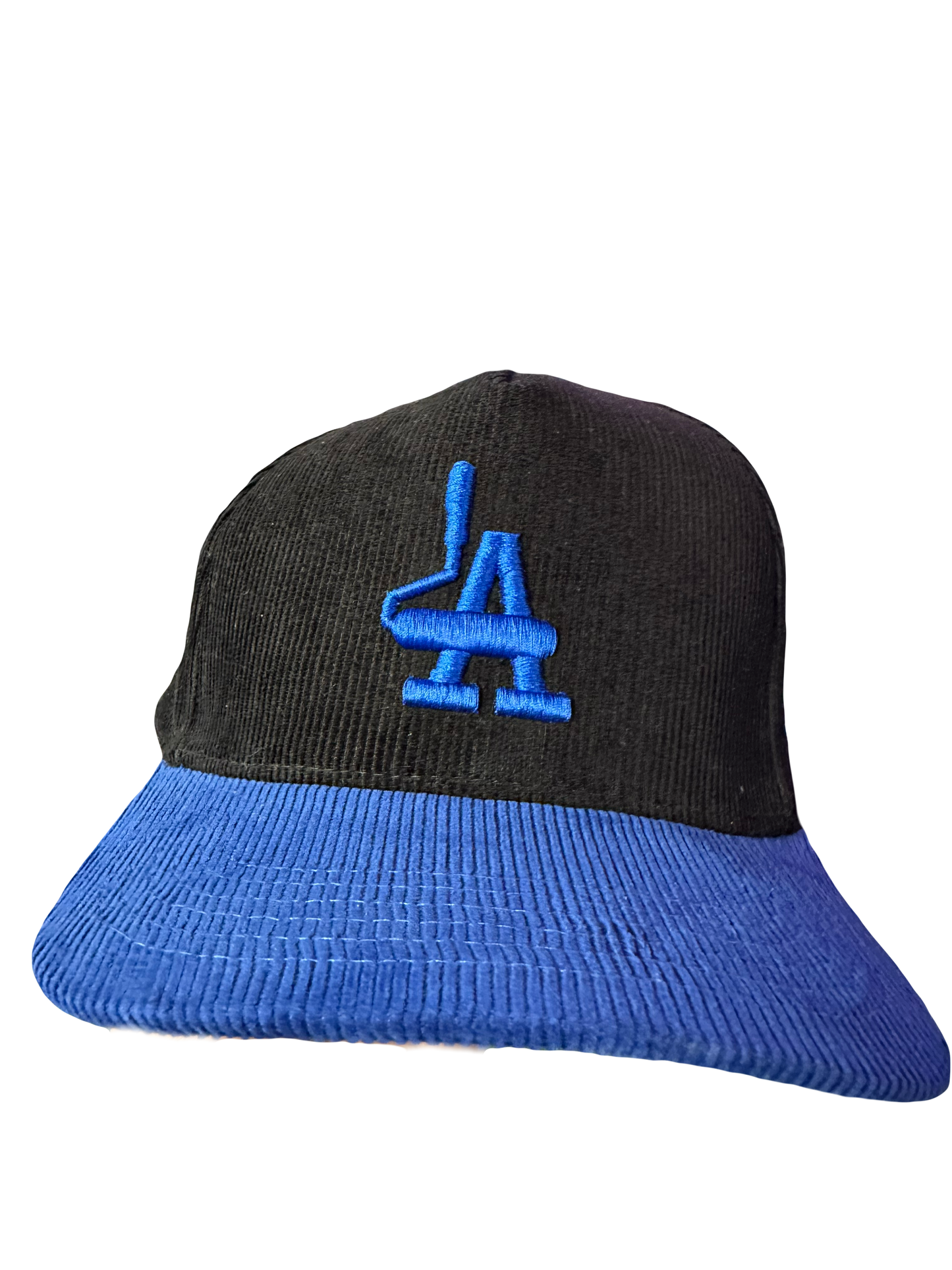 PHAT CAP HAT BLACK N BLUE