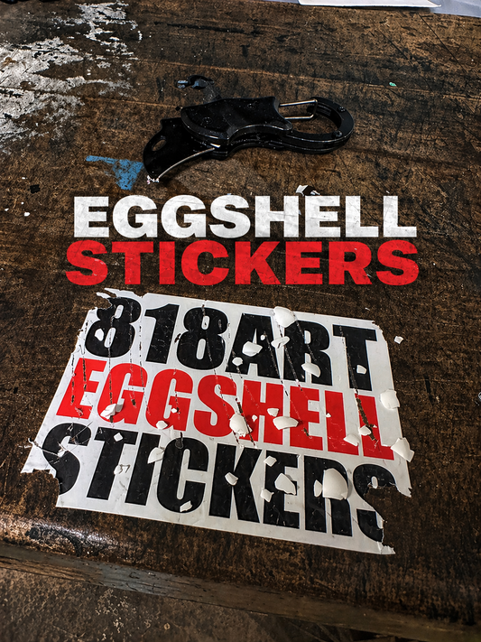 egg shell stickers 3x3