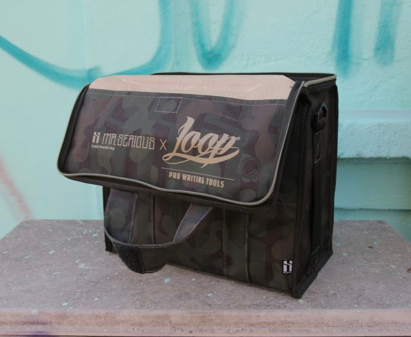 Loop x Mr Serious 8 Pack Bag Camo