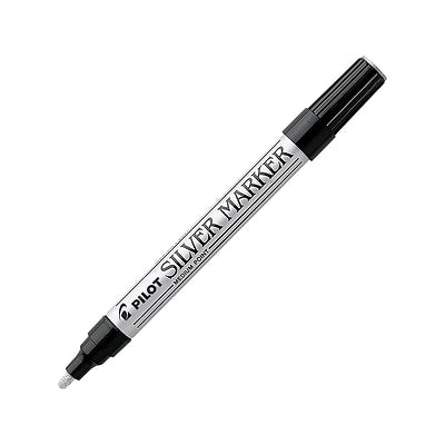 Pilot Medium Point Marker - Silver