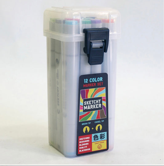 CraftWave SKETCHY Twin 12 Marker Set
